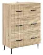 vidaXL Skříň se zásuvkami 66 x 345 x 895 cm Kompozitní dřevo