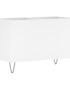 vidaXL Skříňka na LP desky bílá 745 x 38 x 48 cm kompozitní dřevo