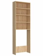 vidaXL Skříňka nad pračku dub sonoma 64x24x190cm kompozitní dřevo
