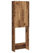 vidaXL Skříňka nad pračku old wood 64 x 255 x 190 cm