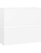 vidaXL Skříňka pod umyvadlo bílá 60 x 385 x 45 cm kompozitní dřevo