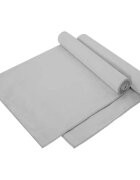 vidaXL Sportovní osušky 2 ks Šedá 140 x 70 cm Polyester a polyamid