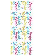 vidaXL Sprchová roleta 110x240 cm Šířka látky 106 cm