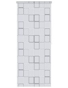 vidaXL Sprchová roleta 120 x 240 cm čtvercový vzor