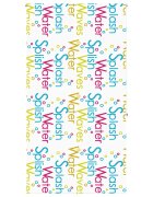 vidaXL Sprchová roleta 130x240 cm Šířka látky 126 cm