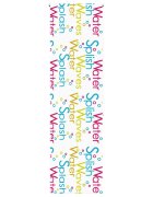 vidaXL Sprchová roleta 60x240 cm Šířka látky 56 cm