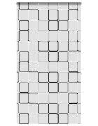 vidaXL Sprchová roleta s kazetou 130x240 cm Šířka látky 126 cm