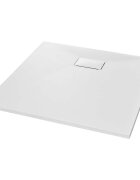 vidaXL Sprchová vanička SMC bílá 80 x 80 cm