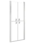 vidaXL Sprchové dveře čiré ESG 71 x 190 cm