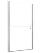vidaXL Sprchové dveře matné tvrzené sklo 91 x 195 cm