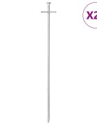 vidaXL Stanové kolíky 24 ks 295 cm Ø 6 mm pozinkovaná ocel