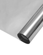 vidaXL Statická reflexní sluneční fólie na okna Stříbrná 60 x 2000 cm