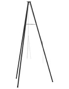 vidaXL Stativ na táborák Černá 92 x 92 x 1915 cm Ocel