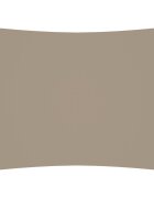 vidaXL Stínící plachta oxfordská látka obdélníková 35 x 5 m taupe