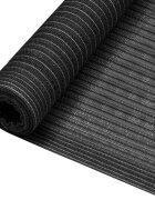vidaXL Stínící tkanina antracitová 15 x 25 m HDPE 150 g/m²