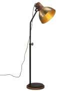 vidaXL Stojací lampa 25 W staromosaz 30 x 30 x 100–150 cm E27