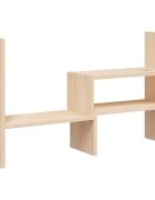 vidaXL Stojan na monitor (39–72) x 17 x 43 cm masivní borové dřevo