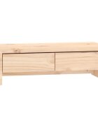 vidaXL Stojan na monitor 50 x 27 x 15 cm masivní borové dřevo