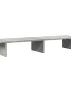 vidaXL Stojan na monitor betonově šedý 100x27x15 cm kompozitní dřevo