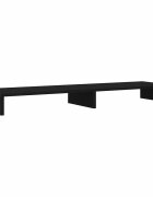 vidaXL Stojan na monitor černý dub 100 x 27 x 10 cm konstrukční dřevo