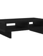 vidaXL Stojan na monitor černý dub 50 x 27 x 15 cm konstrukční dřevo