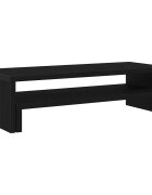 vidaXL Stojan na monitor černý dub 54 x 22 x 15 cm konstrukční dřevo