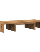 vidaXL Stojan na monitor dub artisan 60x24x105 cm kompozitní dřevo