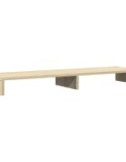 vidaXL Stojan na monitor dub sonoma 100 x 27 x 10 cm kompozitní dřevo