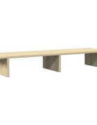 vidaXL Stojan na monitor dub sonoma 100 x 27 x 15 cm kompozitní dřevo