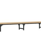 vidaXL Stojan na monitor dub sonoma 105x23x155 cm kompozitní dřevo
