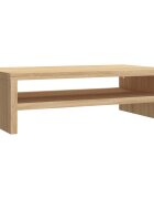 vidaXL Stojan na monitor dub sonoma 42 x 24 x 13 cm kompozitní dřevo
