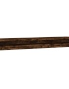 vidaXL Stojan na monitor kouřový dub 100 x 24 x 13 cm kompozitní dřevo