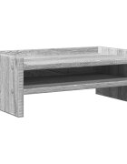 vidaXL Stojan na monitor šedý sonoma 42 x 24 x 16 cm kompozitní dřevo