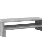 vidaXL Stojan na monitor šedý sonoma 54 x 22 x 15 cm kompozitní dřevo