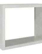 vidaXL Stojan na palivové dřevo 100 x 40 x 80 cm nerezová ocel