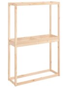 vidaXL Stojan na pneumatiky 120 x 40 x 180 cm masivní borové dřevo