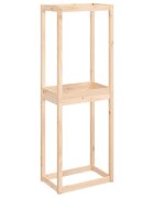vidaXL Stojan na pneumatiky 63 x 40 x 180 cm masivní borové dřevo