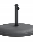 vidaXL Stojan na slunečník pro tyč Ø 32 / 35 / 38 mm 25 kg kruhový