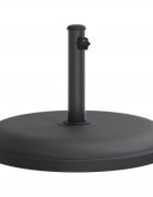 vidaXL Stojan na slunečník pro tyč Ø 32 / 35 / 38 mm 25 kg kruhový