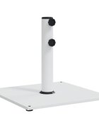 vidaXL Stojan na slunečník pro tyč Ø 32 / 38 / 48 mm 17 kg čtvercový