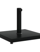 vidaXL Stojan na slunečník pro tyč Ø 32 / 38 / 48 mm 18 kg čtvercový