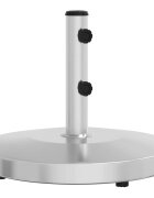 vidaXL Stojan na slunečník pro tyč Ø 32 / 38 / 48 mm 25 kg kruhový