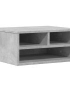 vidaXL Stojan na tiskárnu betonově šedý 49x40x225 cm kompozitní dřevo