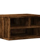 vidaXL Stojan na tiskárnu kouřový dub 40x32x225 cm kompozitní dřevo