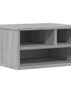 vidaXL Stojan na tiskárnu šedý sonoma 40x32x225 cm kompozitní dřevo
