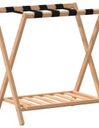 vidaXL Stojan na zavazadlo 685 x 38 x 58 cm bambus