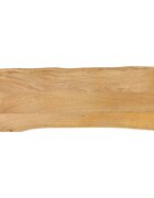 vidaXL Stolní deska 120 x 40 x 25 cm živá hrana mangovníkové dřevo