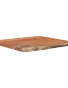 vidaXL Stolní deska 60 x 60 x 25 cm čtverec masivní akácie živá hrana