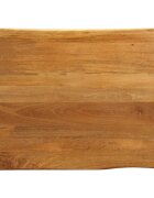 vidaXL Stolní deska 90 x 80 x 25 cm živá hrana mangovníkové dřevo