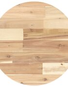 vidaXL Stolní deska kulatá Ø 40 x 2 cm masivní akáciové dřevo
